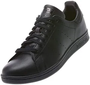 adidas Originals mens Stan Smith Leather Sneaker, Black, 13 US