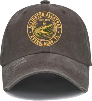 Alligator Alcatraz Hat Alligator Alcatraz Cap