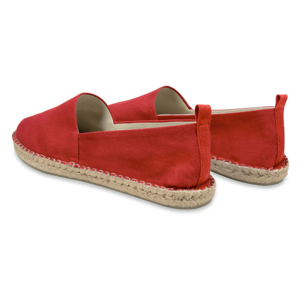 Alpargata Espadrille Masculina Yolanda Vermelha