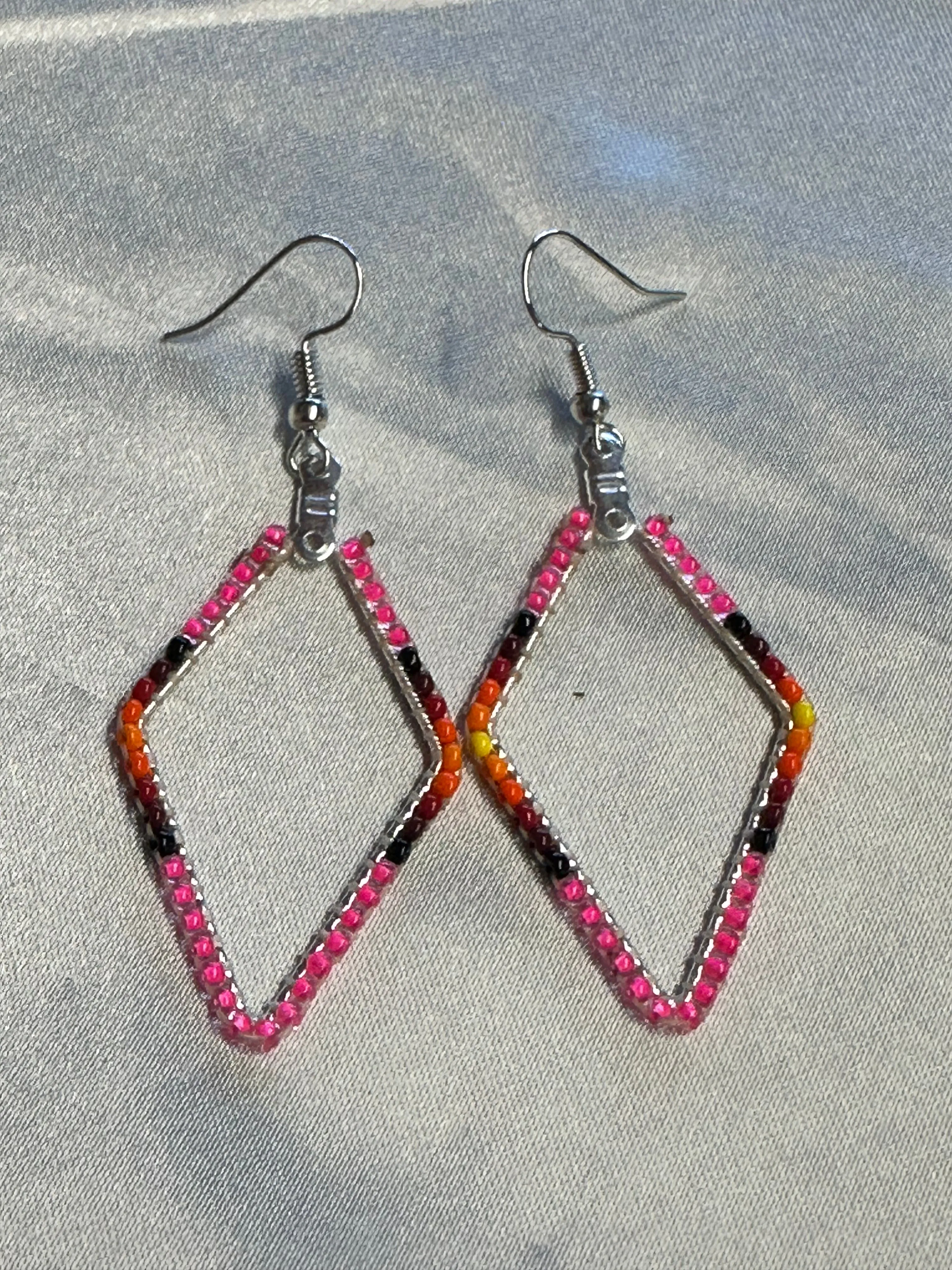 Brick Stitch Earrings