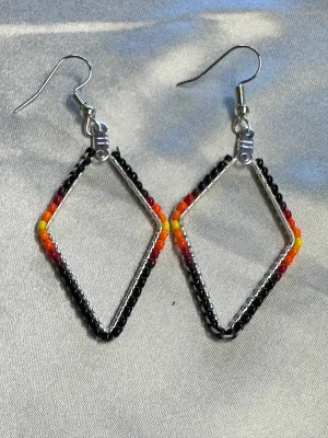 Brick Stitch Earrings