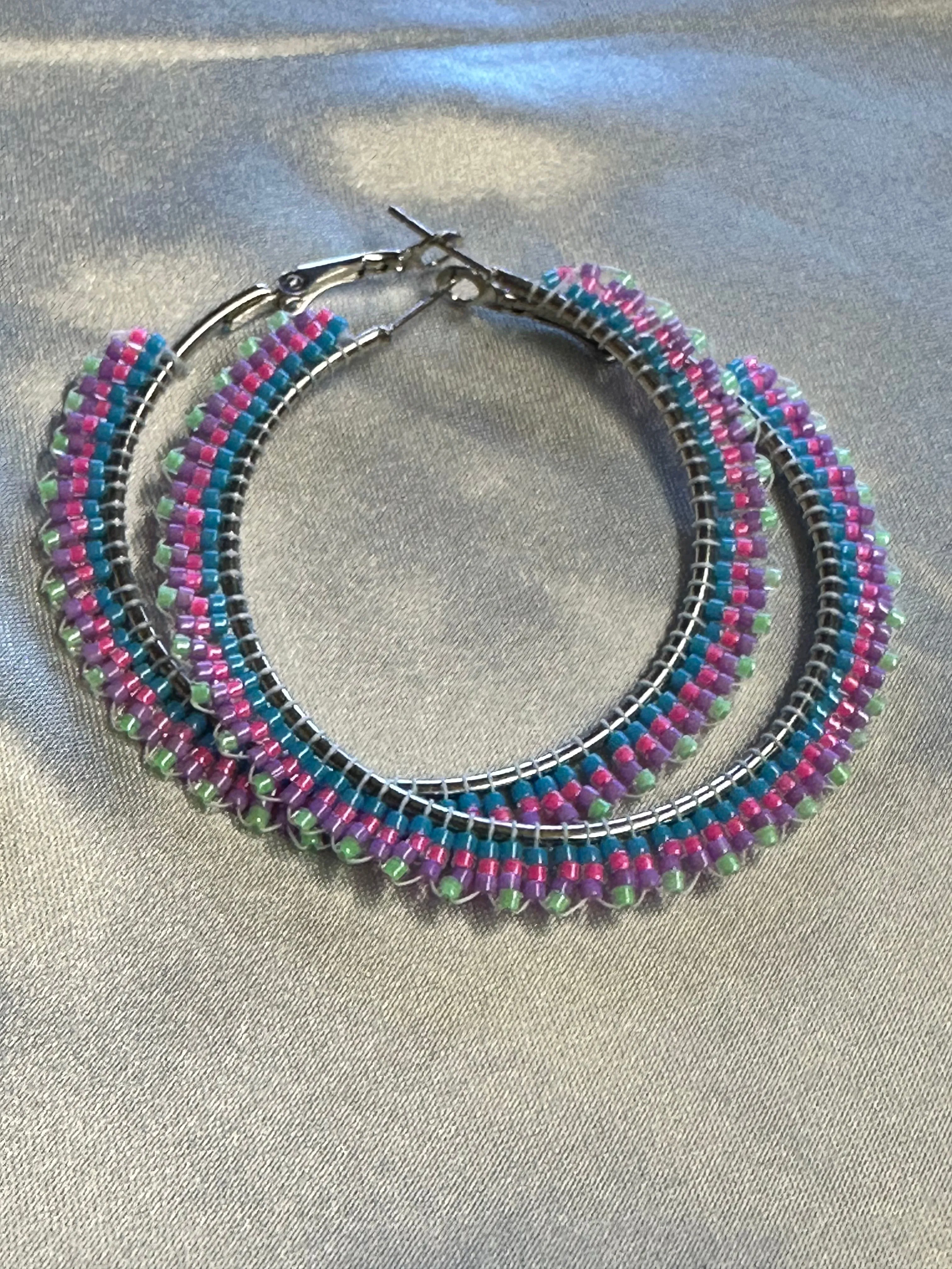 Brick Stitch Earrings