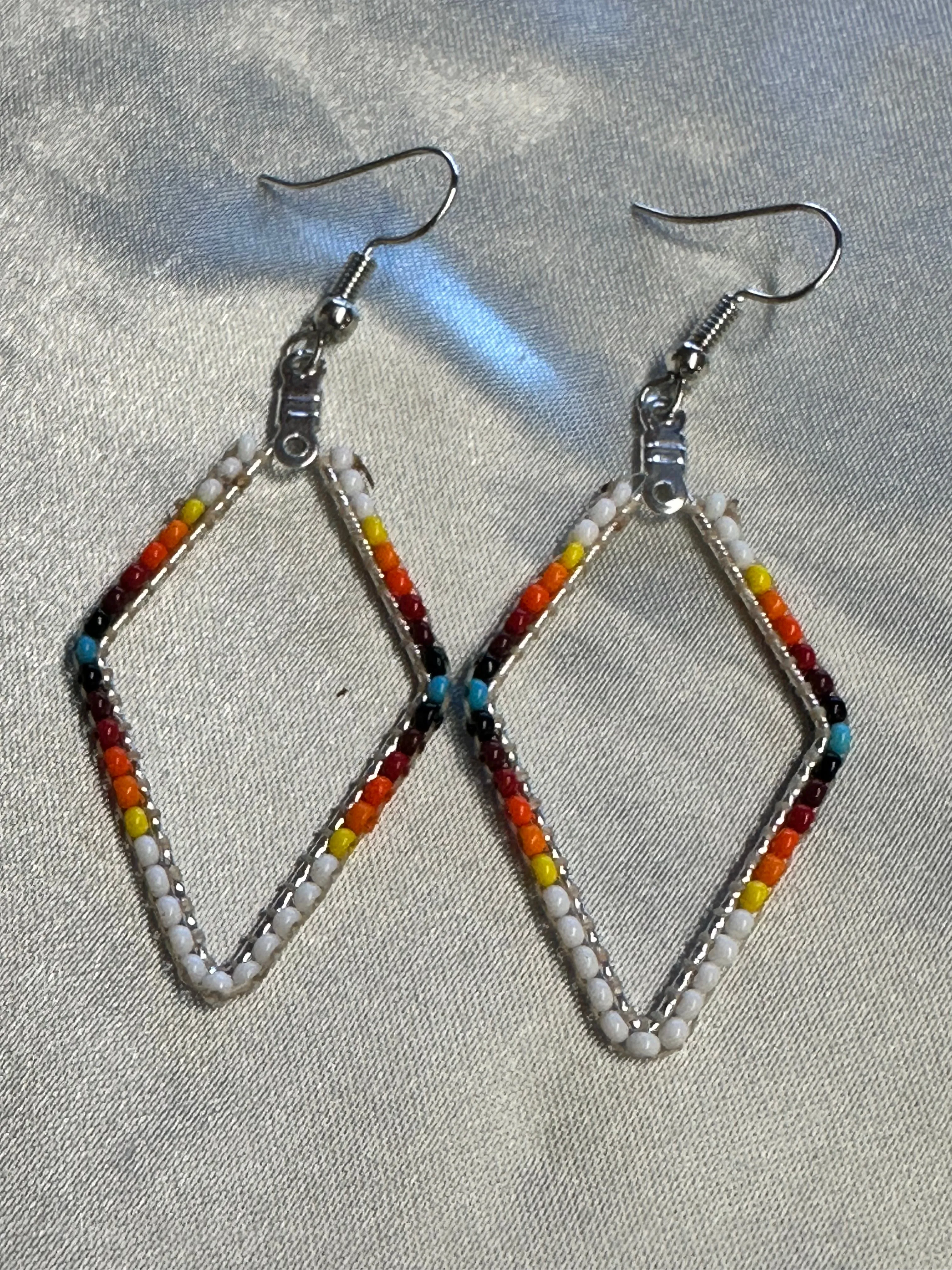 Brick Stitch Earrings