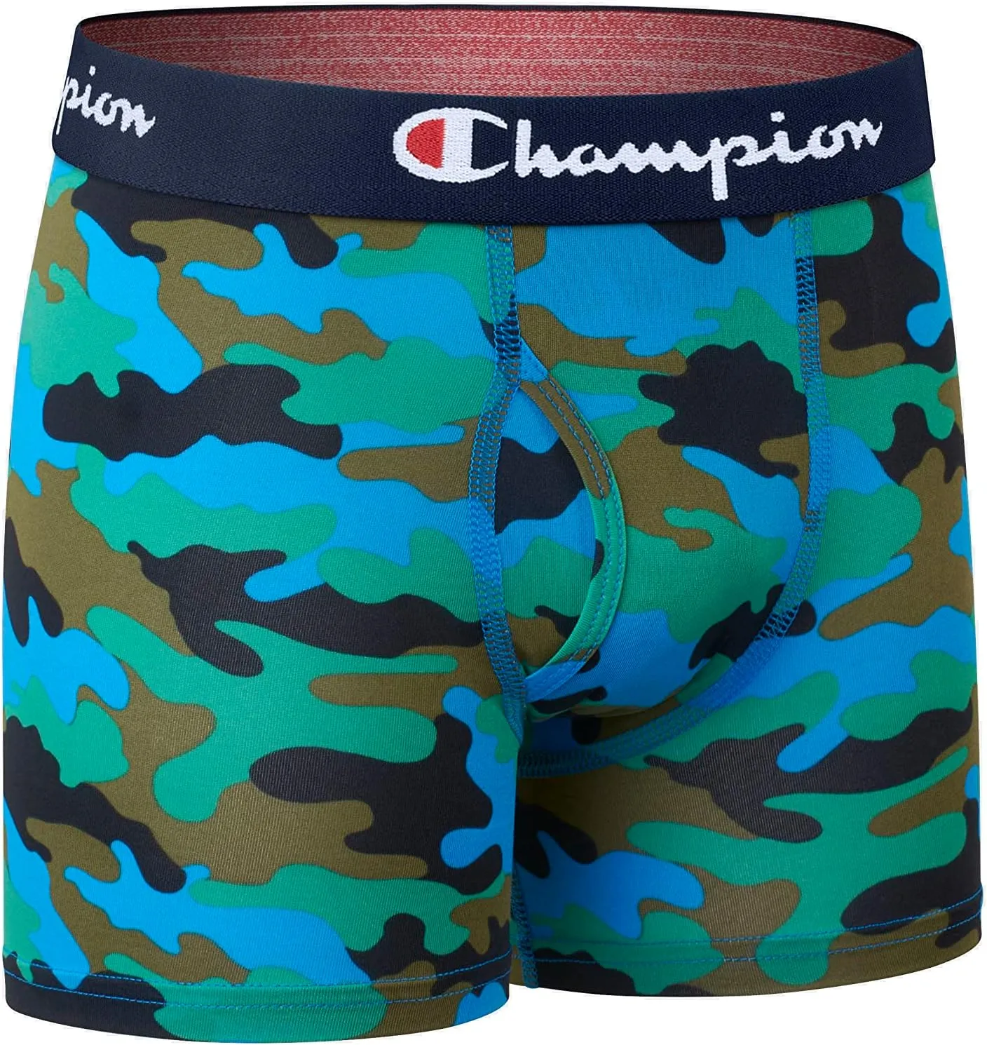Champion Boys' Underwear, Everyday Active Stretch Boxer Briefs, Assorted 4-Pack