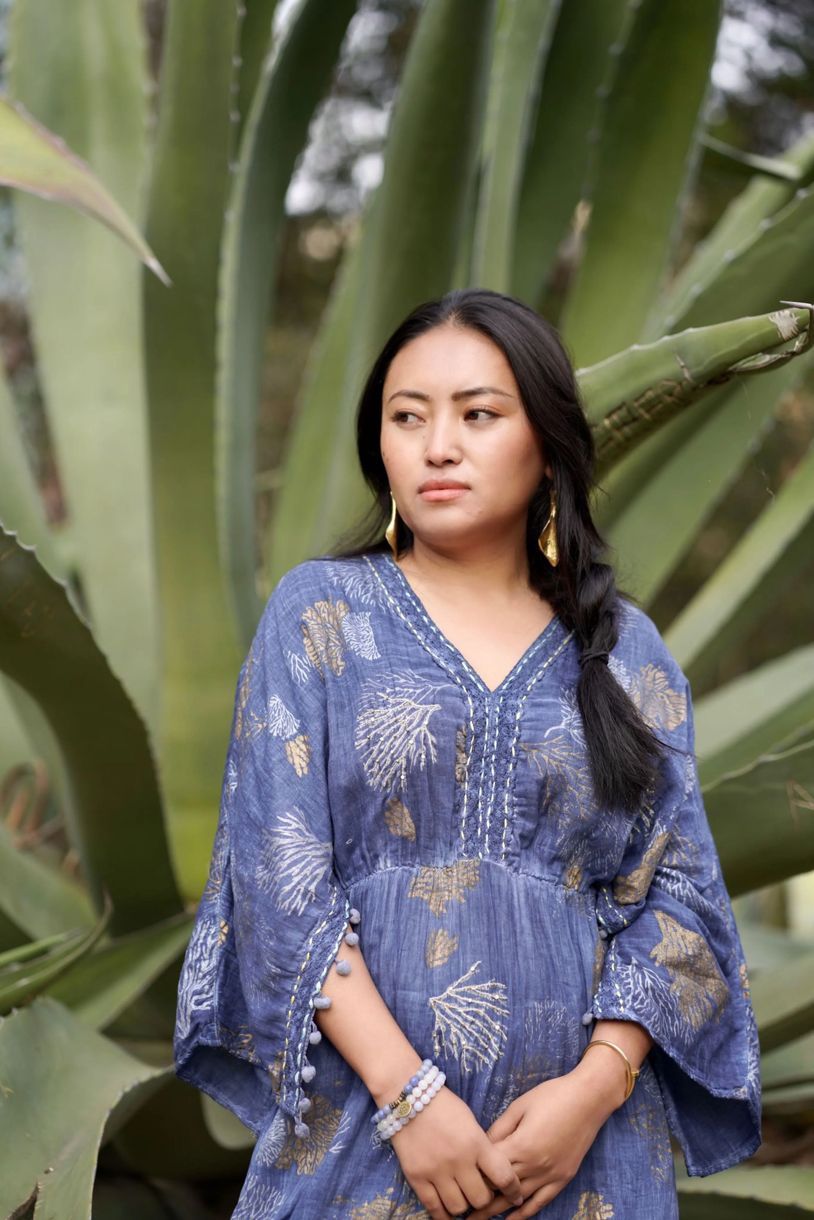 Delaware Coral Reef Maxi Dress
