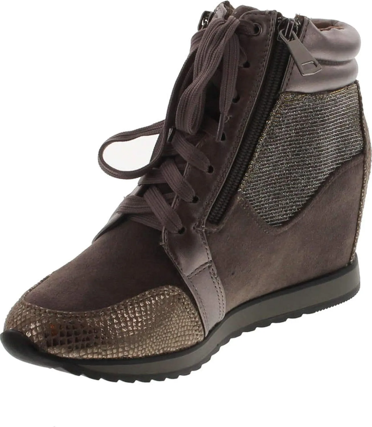Forever Link Women's Shea-42 Fashion Wedge Sneakers