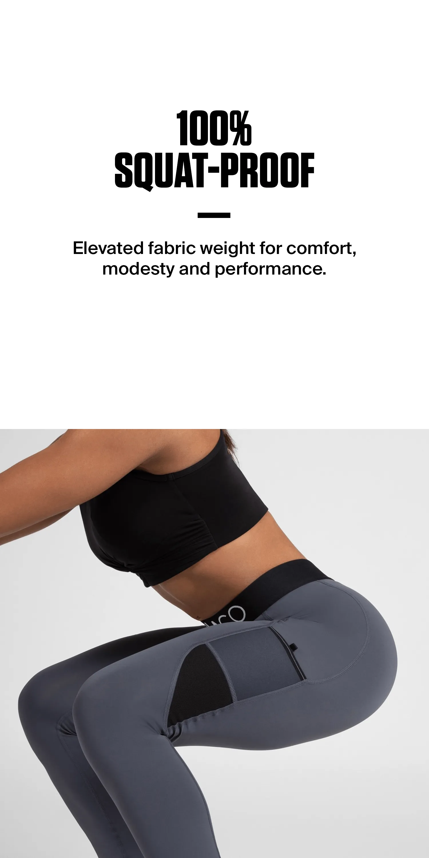 Fulton Legging in Black
