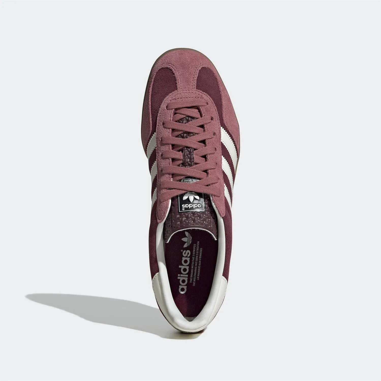Gazelle Indoor Women's - Maroon/ftwr white/Preloved Crimson