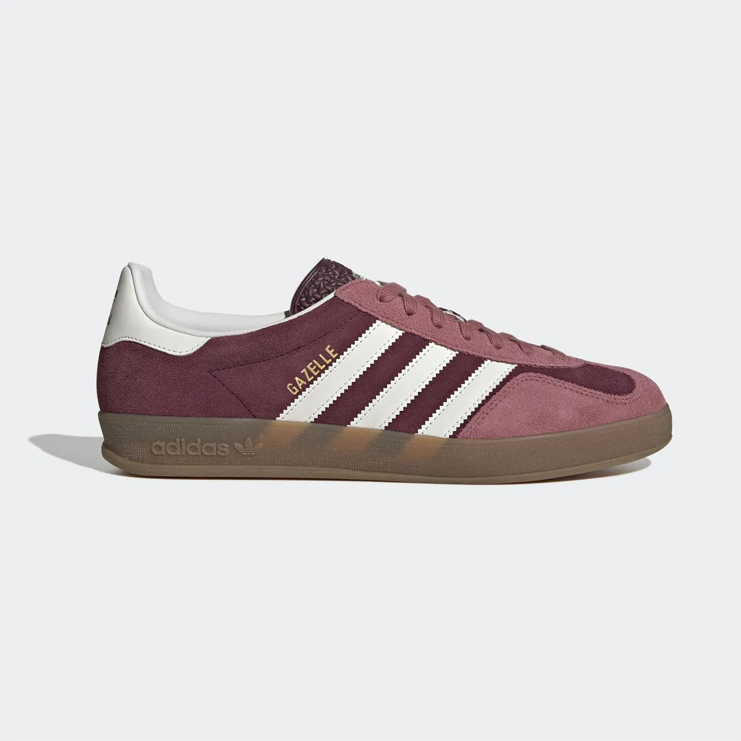 Gazelle Indoor Women's - Maroon/ftwr white/Preloved Crimson