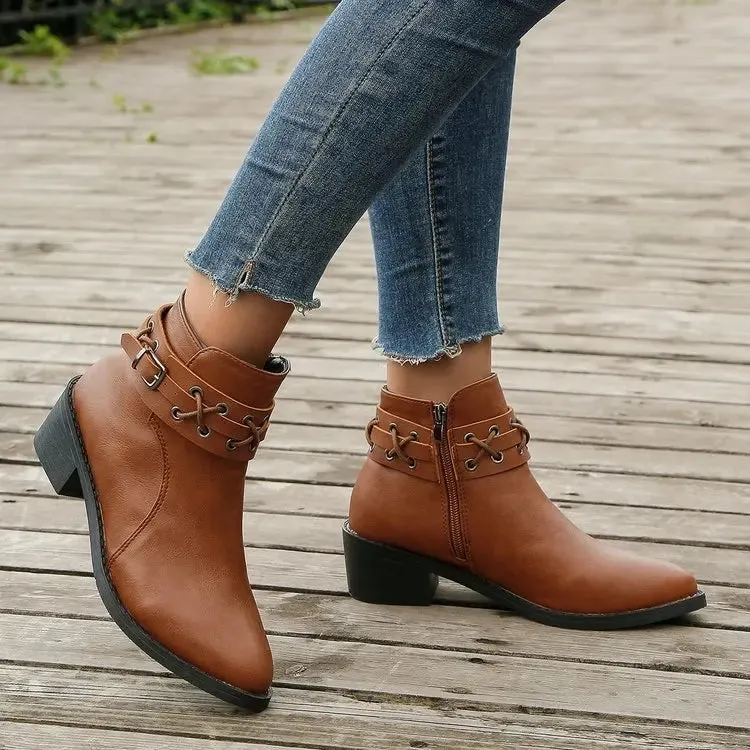 Harvest Lane Ankle Boots