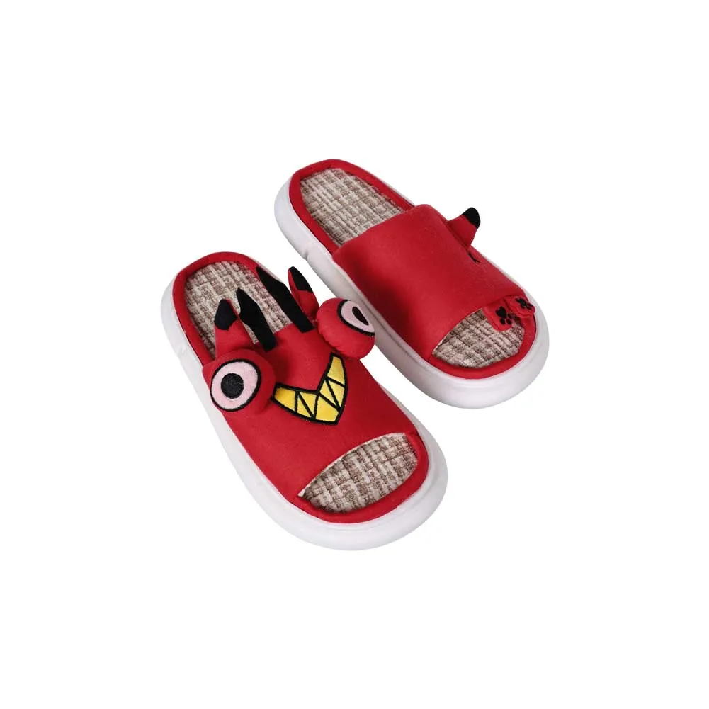 Hazbin Hotel Alastor Red Cosplay Slippers Shoes Halloween Costumes Accessory