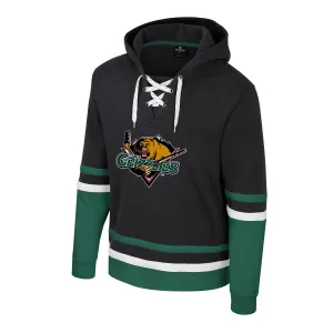 HOODIE : Black Hockey Lace ML