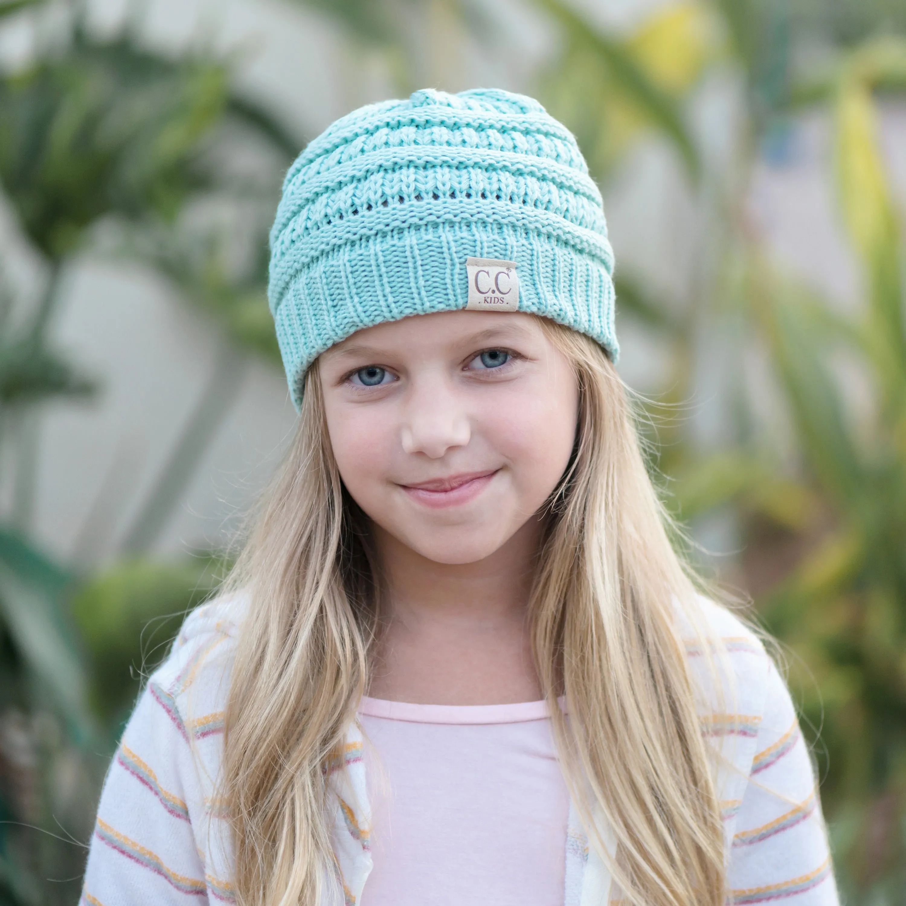 Kids CC Knit Beanies