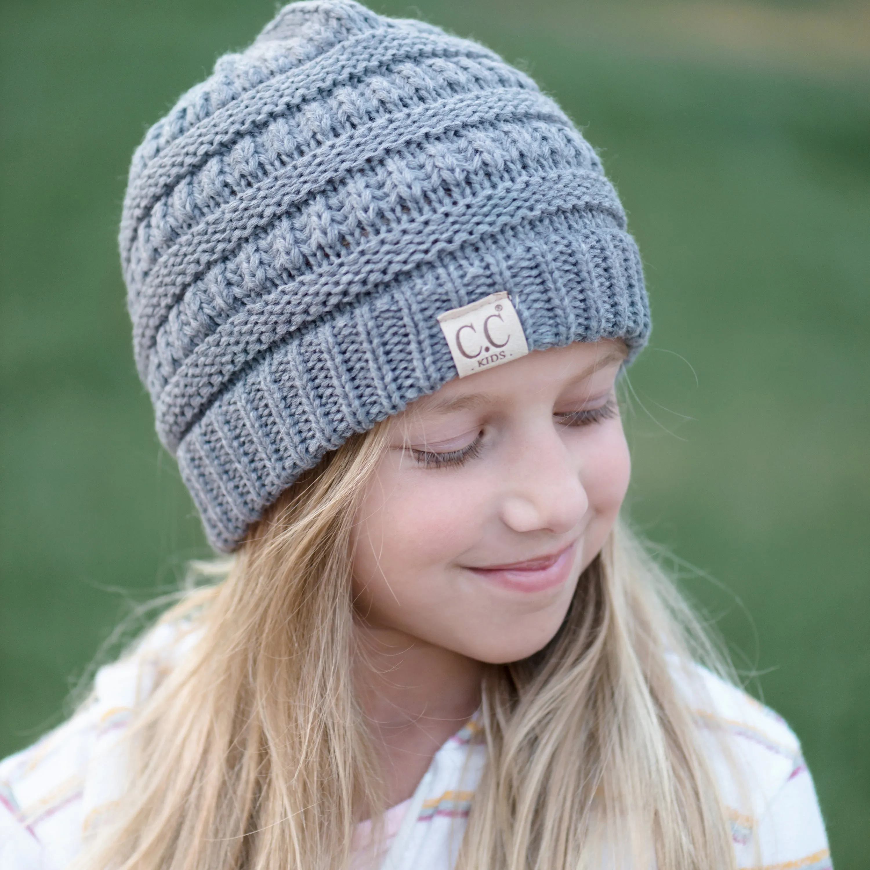 Kids CC Knit Beanies