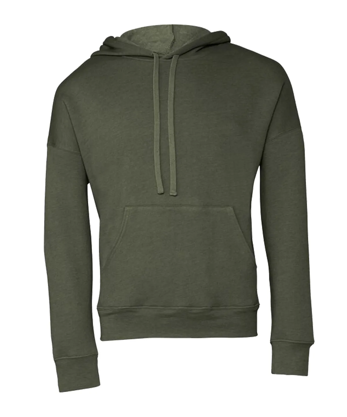 Military Green - Unisex sponge fleece pullover DTM hoodie