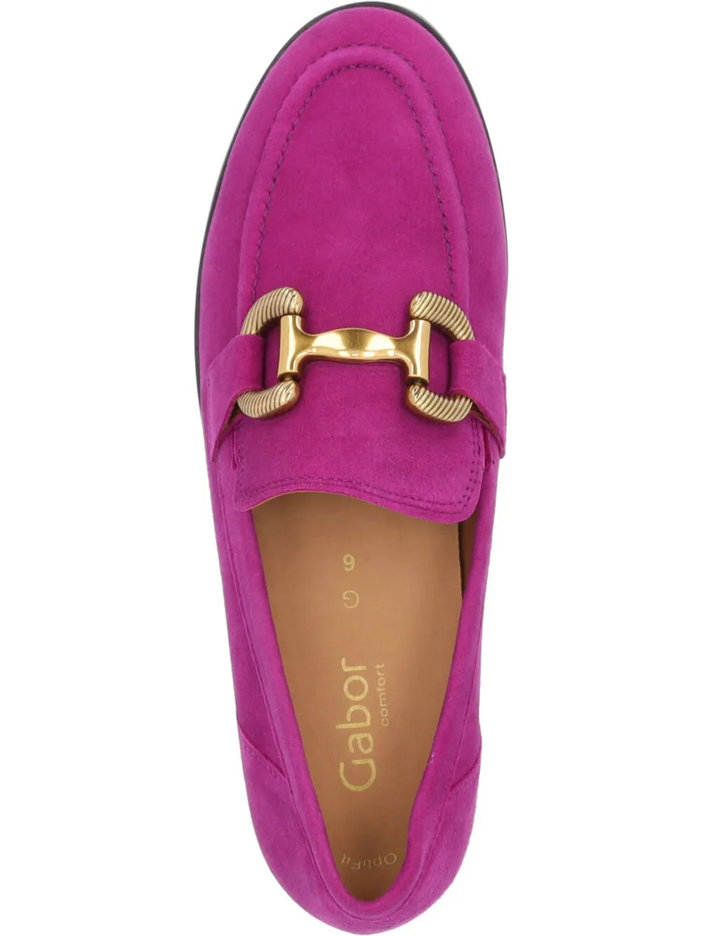 Moccasins Gabor, dark pink