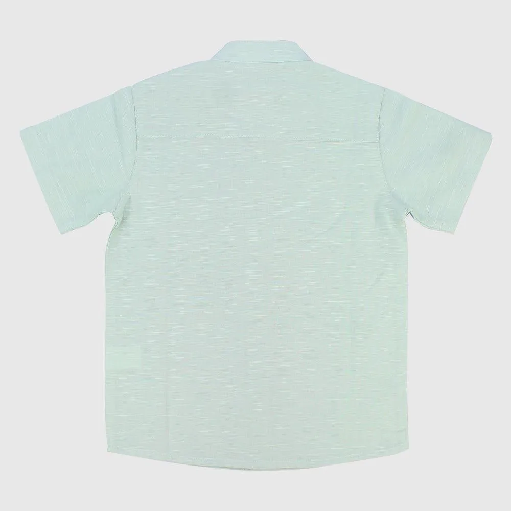 Plain Short-Sleeved Shirt