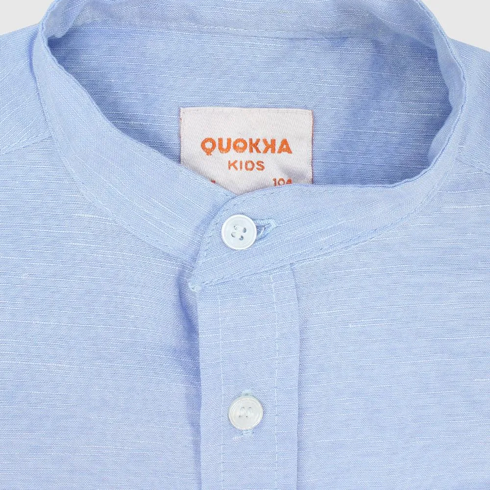Plain Short-Sleeved Shirt