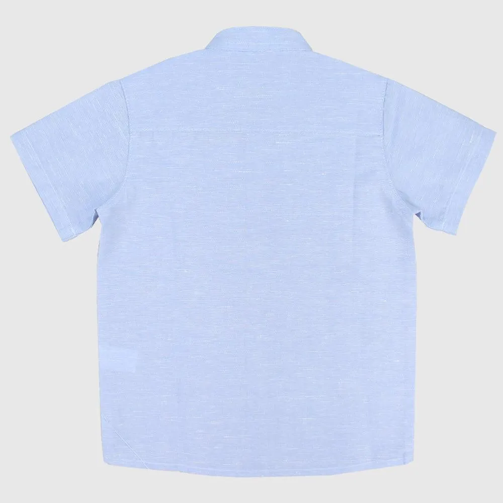 Plain Short-Sleeved Shirt