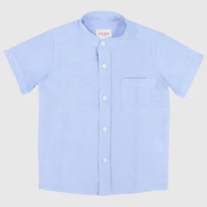 Plain Short-Sleeved Shirt
