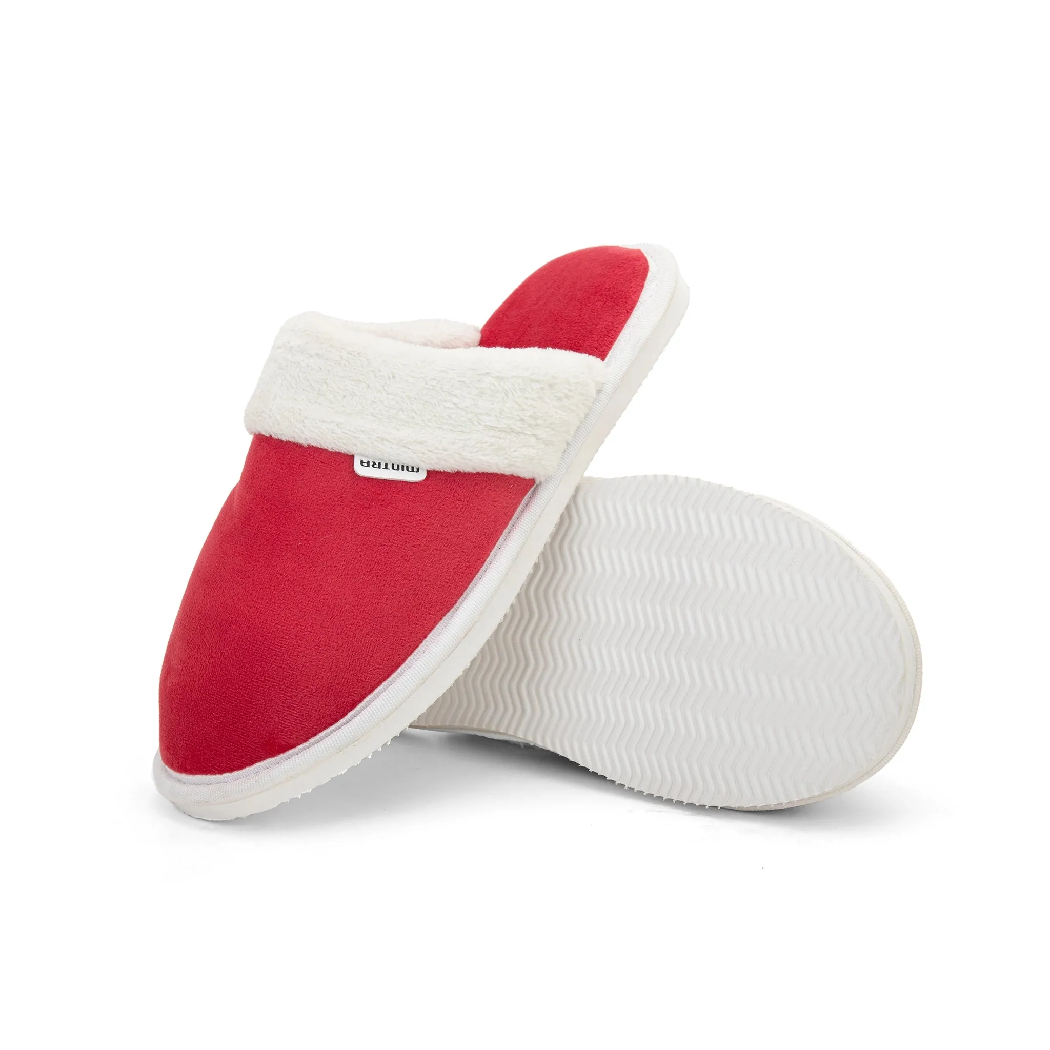 Plain with Fur Winter Slipper - Kids