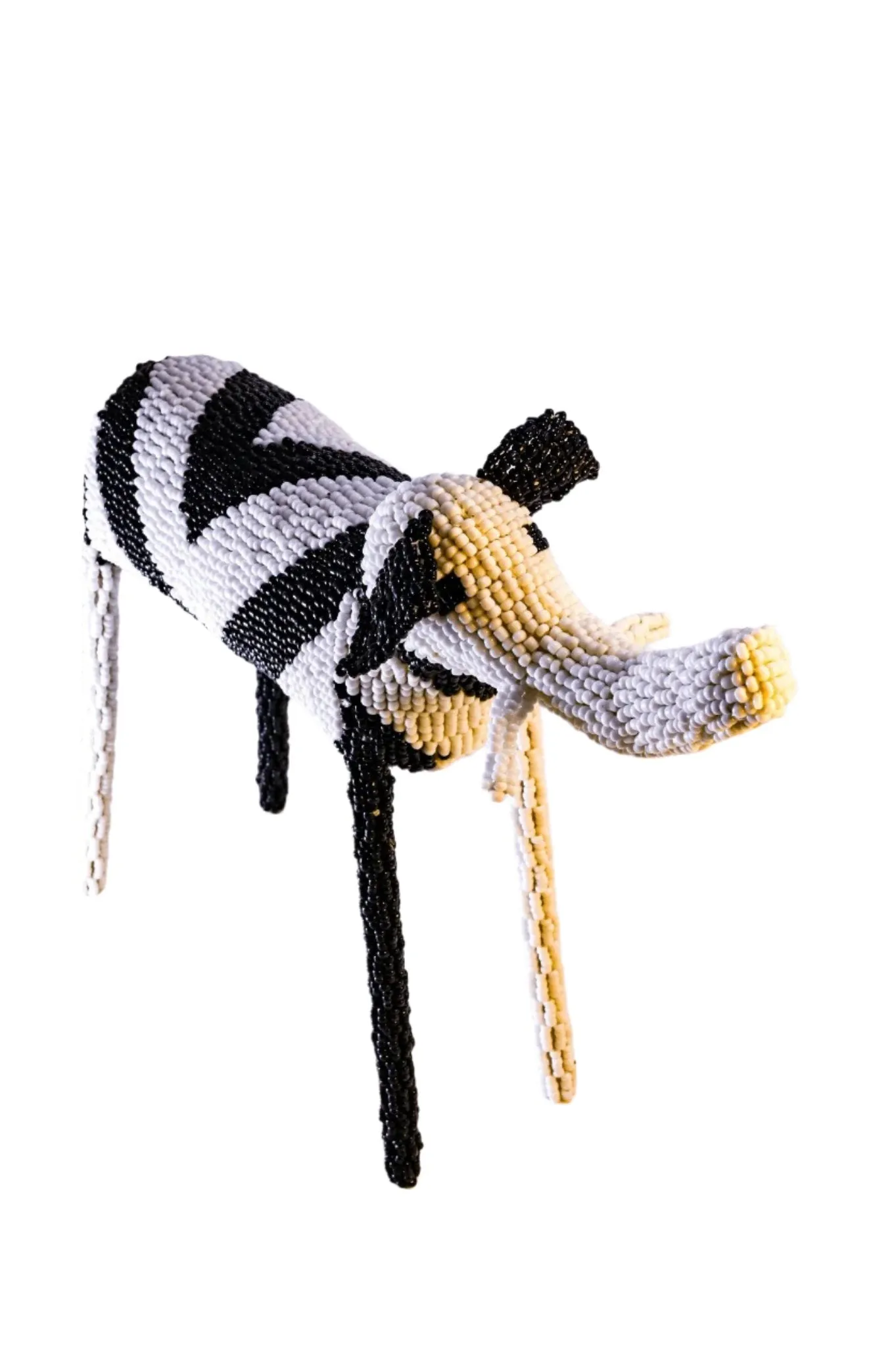 Premiere Black & White Zig Zag Elephant