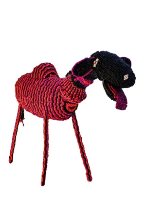 Premiere Pink & Black Beaded Camel