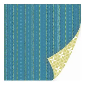 Sei - Poppy - Espadrille 12X12 Double-Sided Foil. Single sheet.*