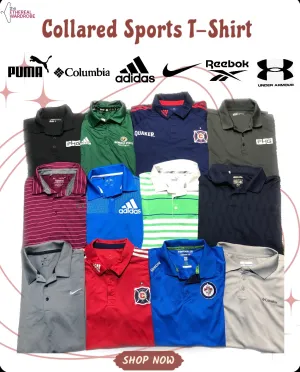 Top Brand Sports Collared T-Shirts