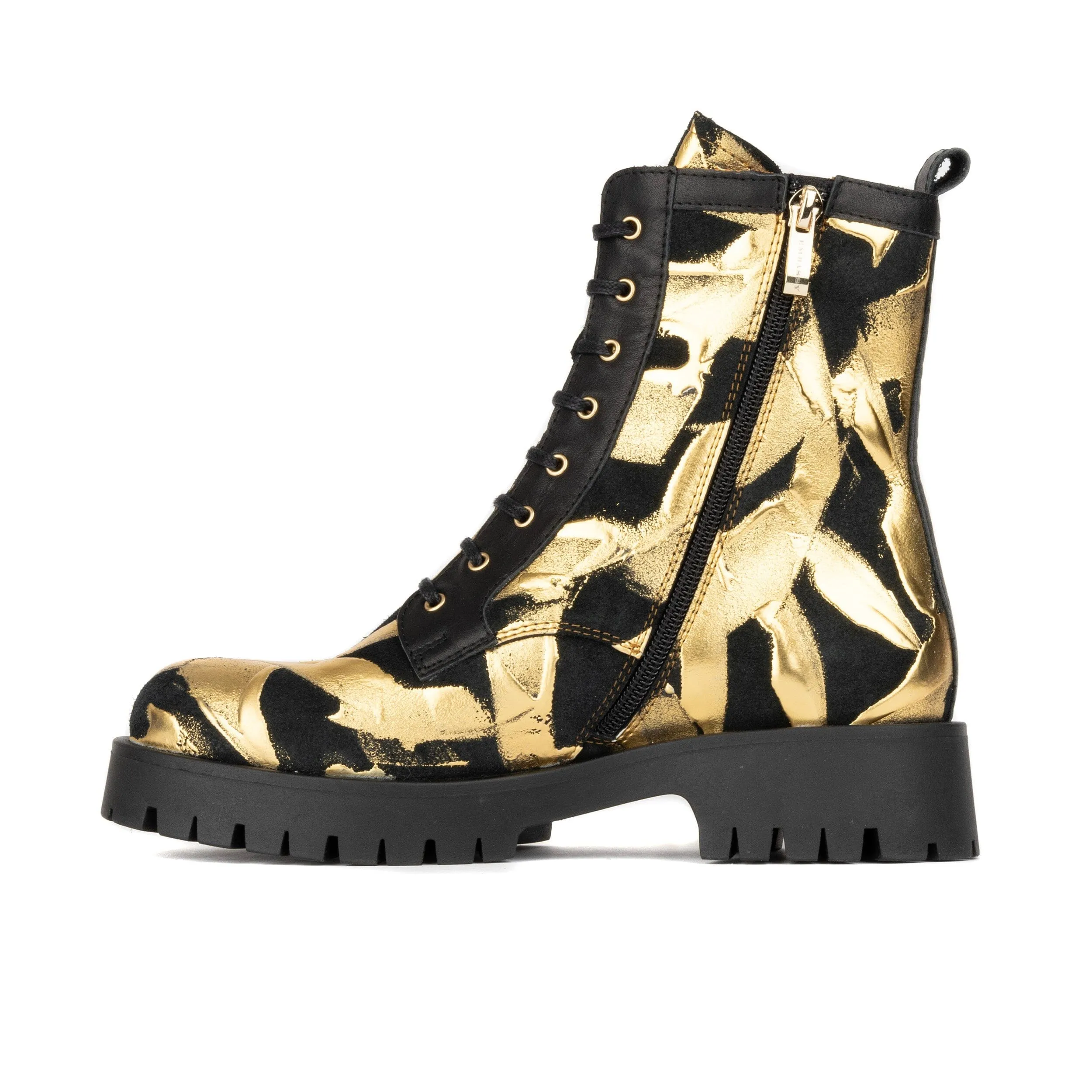 Traveller Platform Wool - Gold & Black