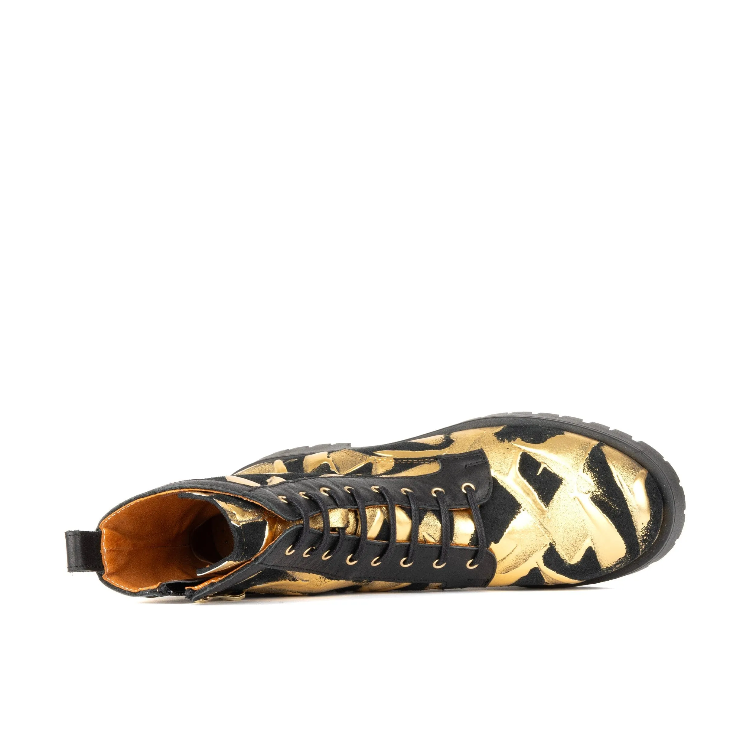 Traveller Platform Wool - Gold & Black
