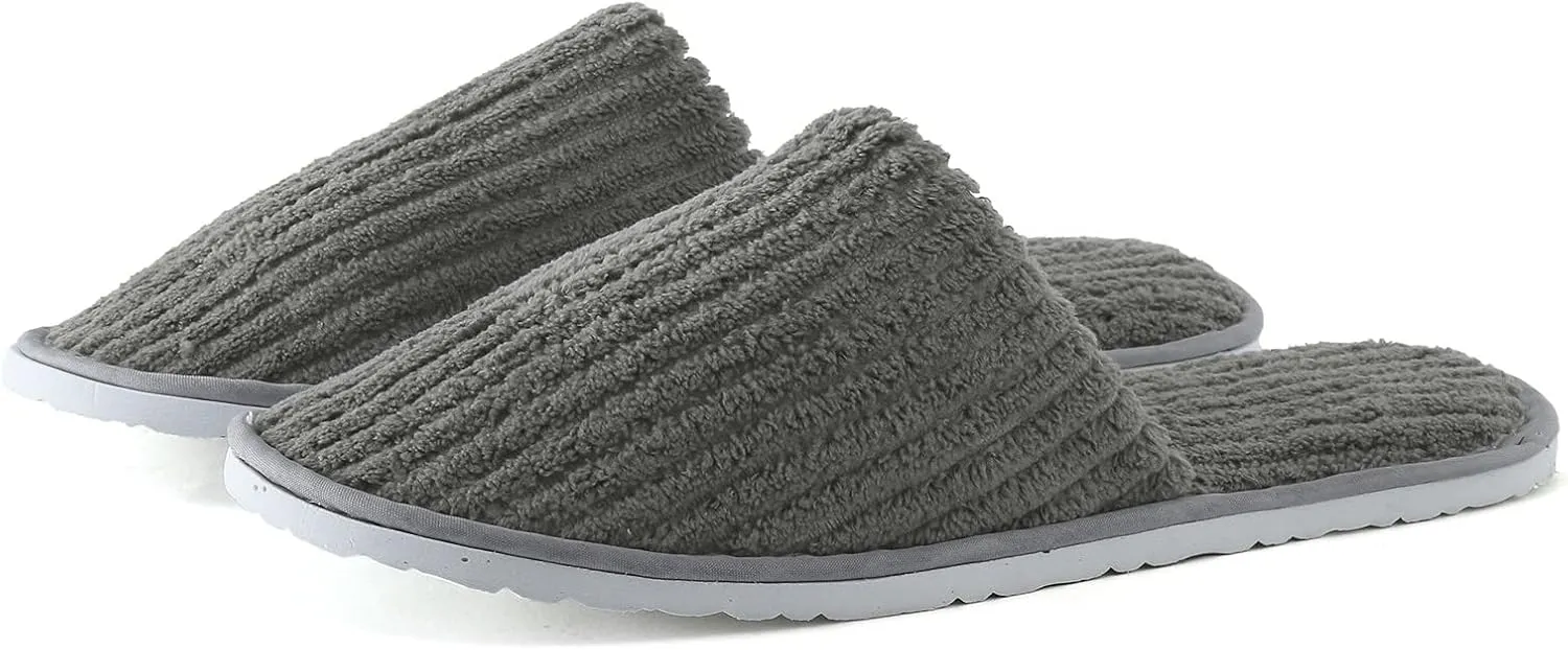 Unisex Disposable Slippers Non-Slip Washable Home Slippersf or Women and Men Hotel Guests Party Travel Spa Slippers