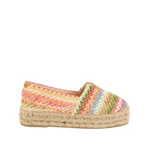 Vegan Multicolor Cotton Blend Espadrilles For Women - Arlet-NZ
