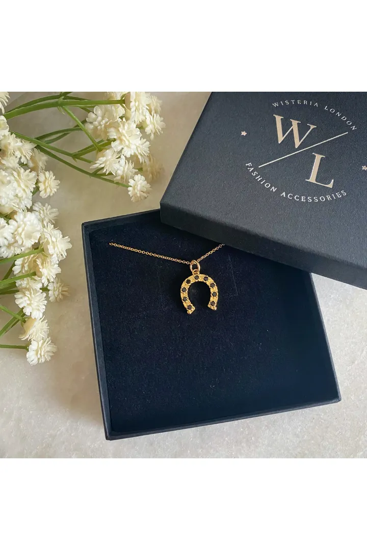 Wisteria London Horseshoe Necklace