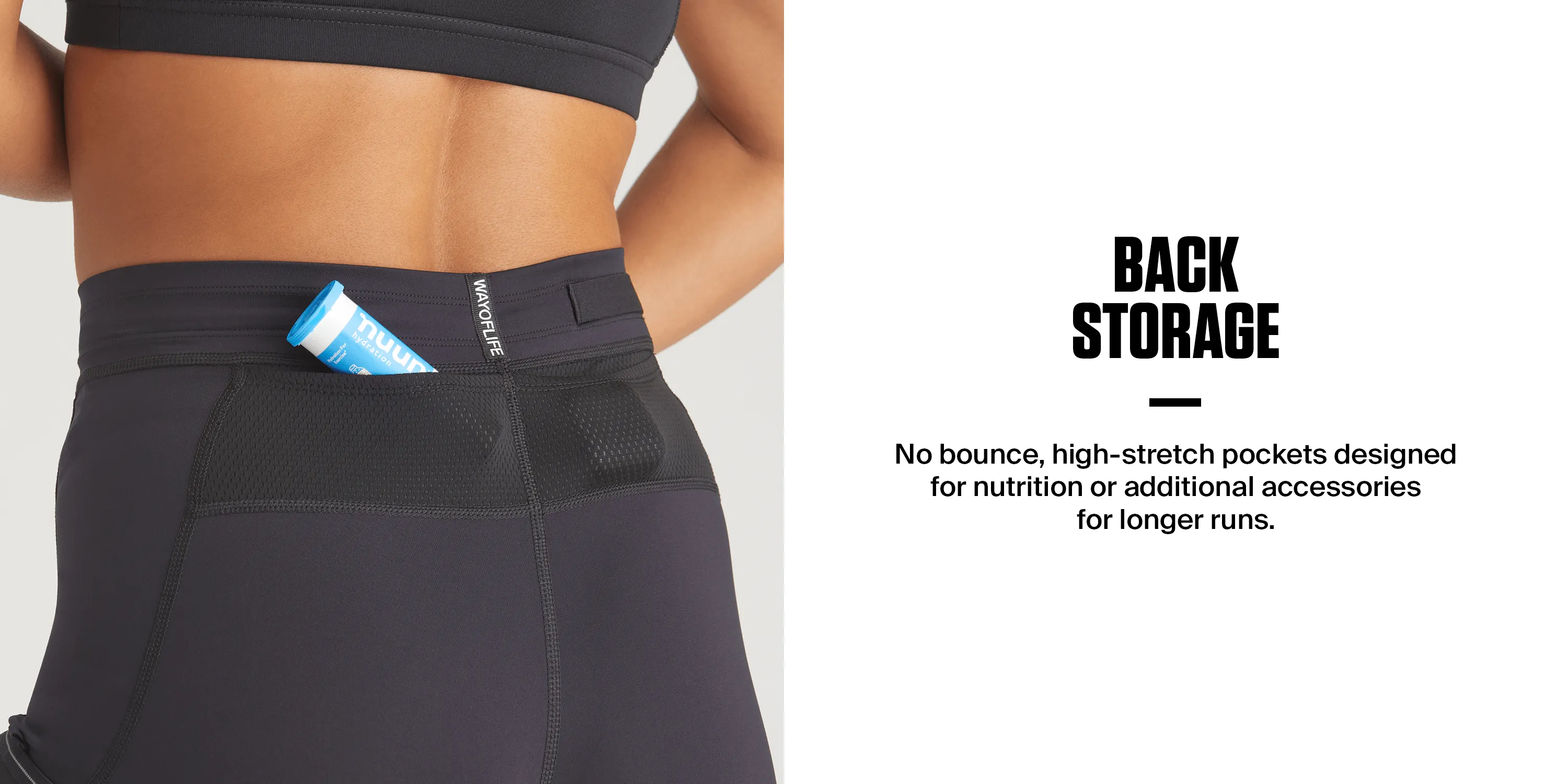 Women's Distance Full Tight in Hudson Grey